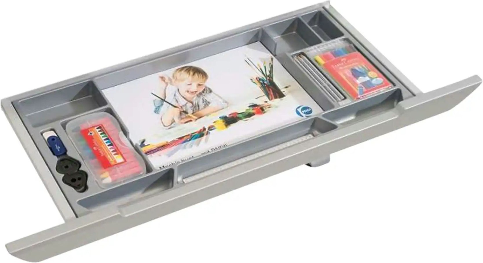 PAIDI Schreibtischauszug Tablo ¦ silber ¦ Maße (cm): B: 78,2 H: 4,8 T: 37.9 Sonstiges Zubehör - Höffner