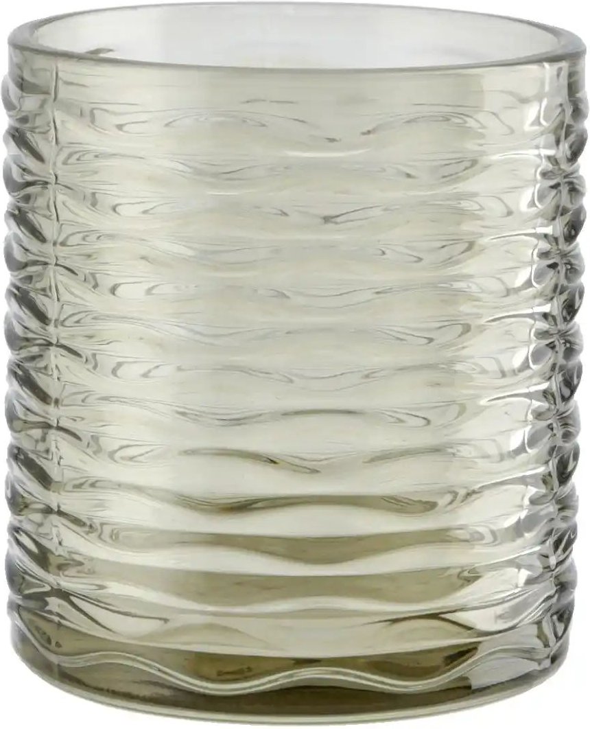 Windlicht ¦ braun ¦ Glas ¦ Maße (cm): H: 8 Ø: 7 Accessoires > Kerzen & Kerzenständer - Höffner