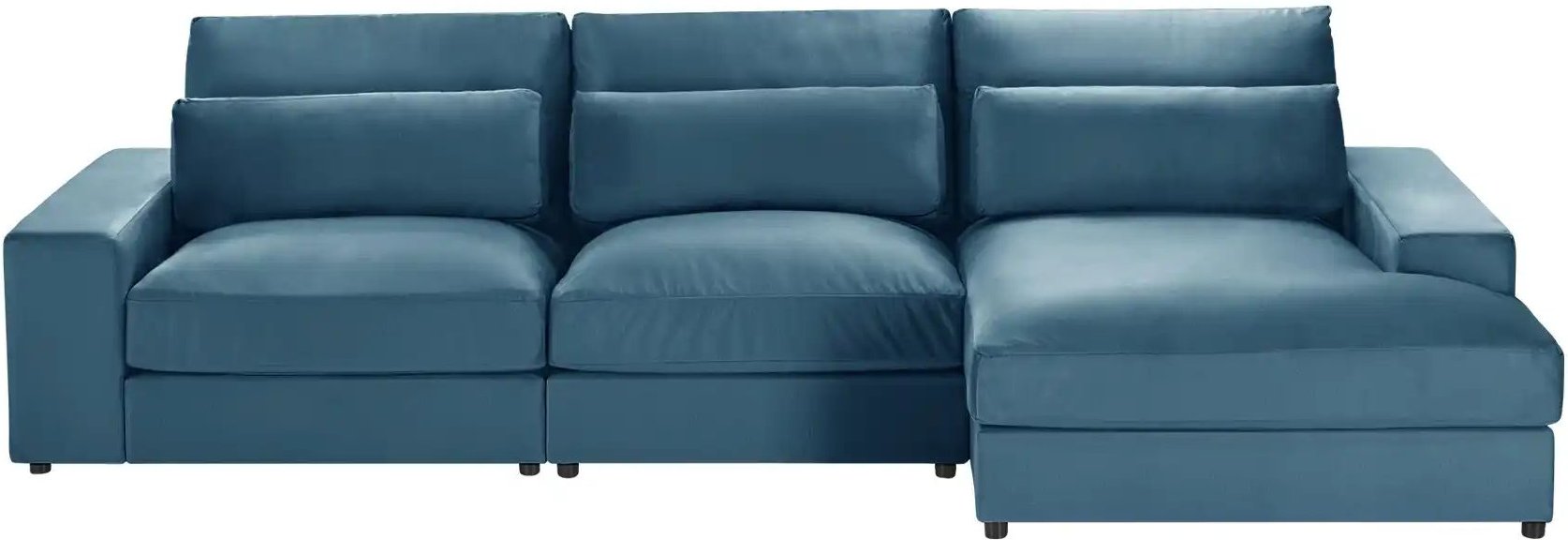 Ecksofa  Branna ¦ blau ¦ Maße (cm): B: 322 H: 88 T: 164.0 Polstermöbel > Sofas > Modulsofas - Höffner