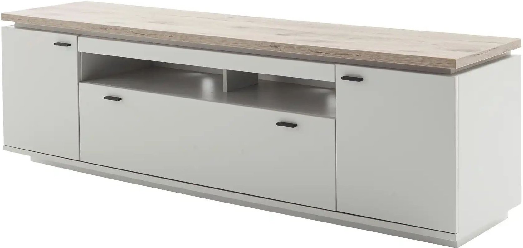 Thumbnail - uno TV-Element Amantea ¦ grau ¦ Maße (cm): B: 210 H: 64 T: 50.0 Kommoden & Sideboards > Lowboards - Höffner