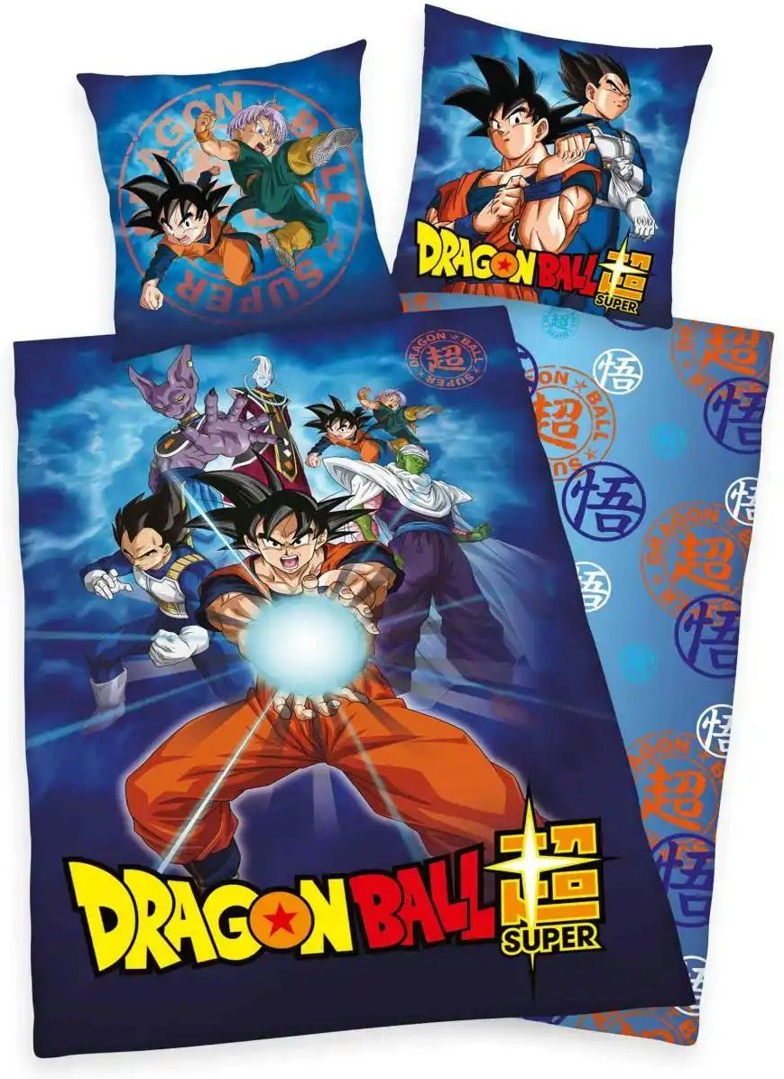 Bettwäsche-Set Dragonball ¦ mehrfarbig ¦ Maße (cm): B: 135 H: 1 Bettwaren > Bettwäsche > Bettwäsche ganzjährig - Höffn...