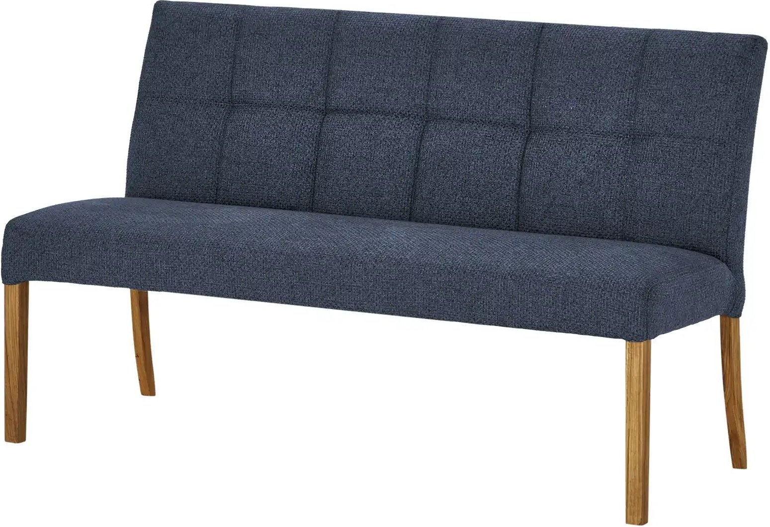 Woodford Esszimmerbank mit Steppung Mako ¦ blau ¦ Maße (cm): B: 150 H: 89 T: 64.0 Bänke > Einzelbänke - Höffner