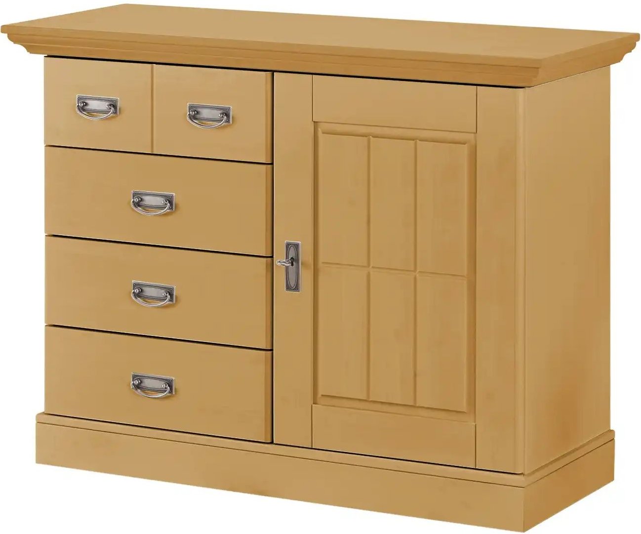 maison bleue Brotschrank Florian ¦ holzfarben ¦ Maße (cm): B: 118,5 H: 90,1 T: 48.0 Kommoden & Sideboards > Sideboards ...