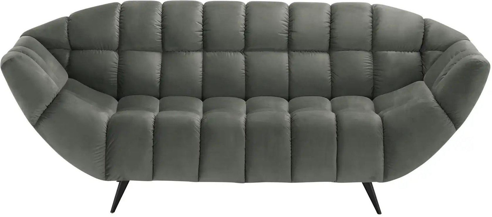 switch Einzelsofa aus Mikrofaser Gappa ¦ grau ¦ Maße (cm): B: 200 H: 82 T: 94.0 Polstermöbel > Sofas > 2-Sitzer - Höffne...