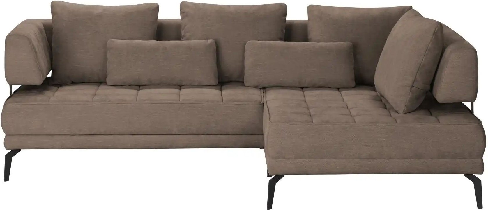 switch Ecksofa Giotto ¦ braun ¦ Maße (cm): B: 242 H: 85 T: 176.0 Polstermöbel > Sofas > Ecksofas - Höffner