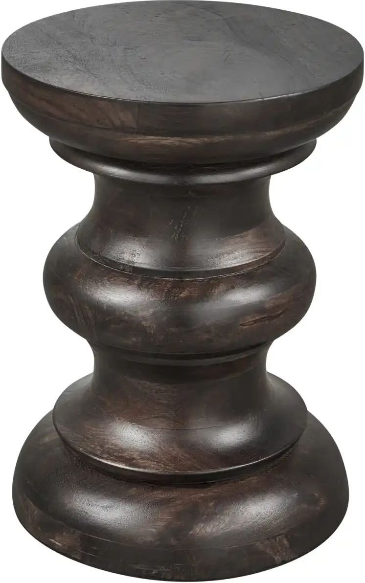 WOOOD Beistelltisch ¦ braun ¦ Maße (cm): H: 42 Ø: 30 Tische > Beistelltische > Beistelltische ohne Rollen - Höffner