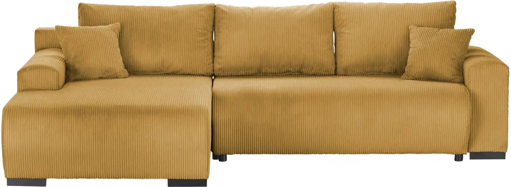 smart Ecksofa Nelly ¦ gelb ¦ Maße (cm): B: 270 H: 85 T: 185.0 Polstermöbel > Sofas > 3-Sitzer - Höffner