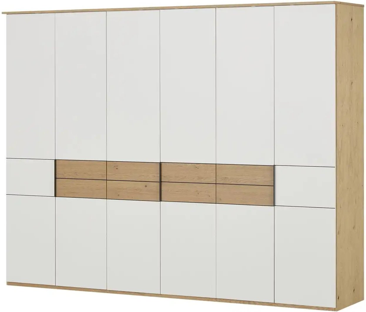 Musterring Drehtürenschrank 6-türig Madiva ¦ Maße (cm): B: 300 H: 231,3 T: 64.0 Schränke > Kleiderschränke > Drehtürens...