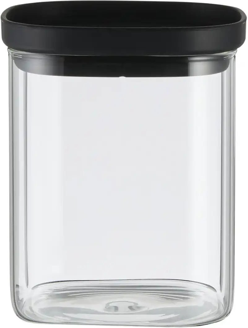 KHG Vorratsglas ¦ Glas,Silikon ¦ Maße (cm): B: 10 H: 12 Küchenzubehör & Helfer > Küchenhelfer - Höffner