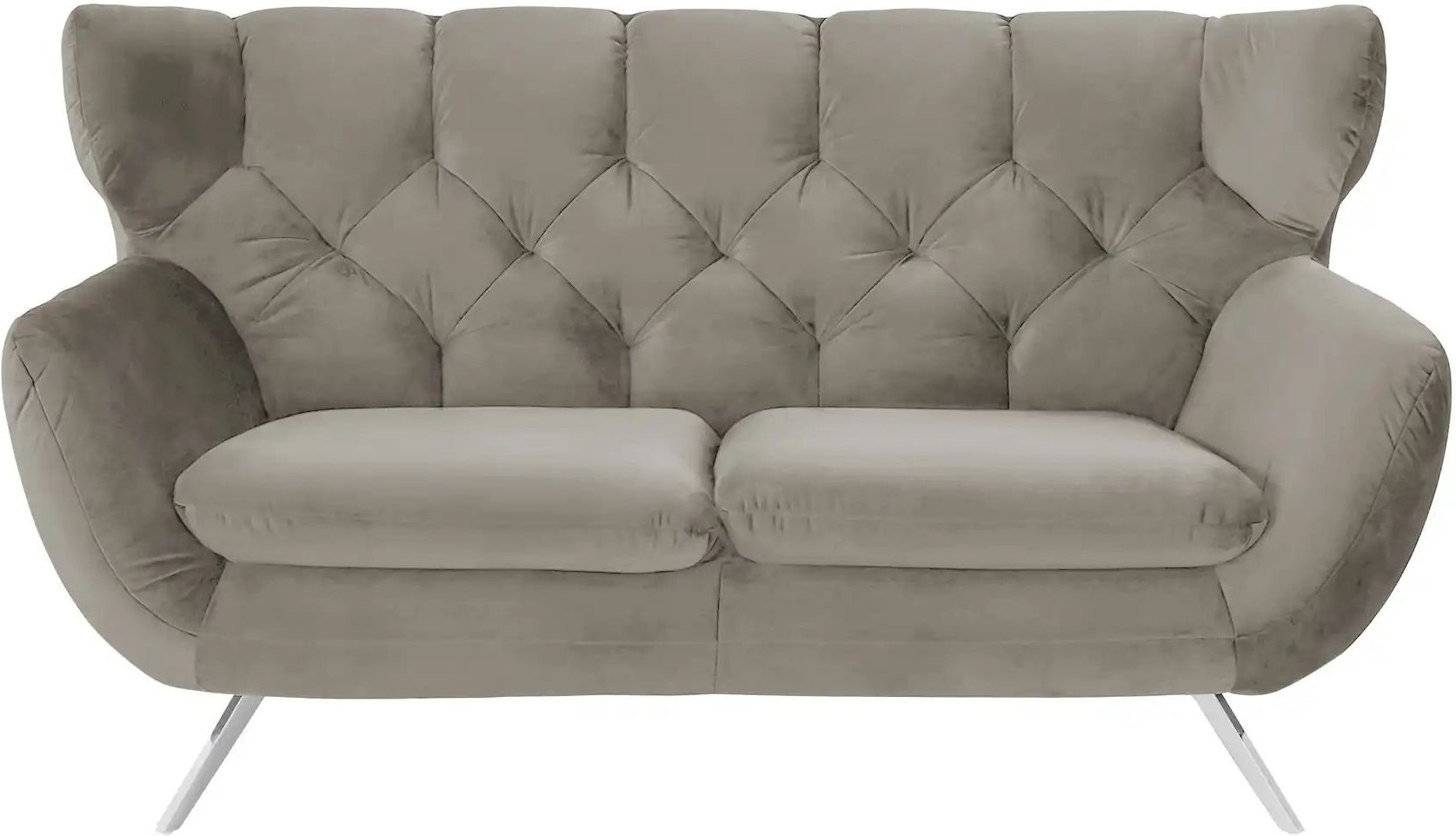 Jette Home Sofa Caldara ¦ grau ¦ Maße (cm): B: 175 H: 94 T: 95.0 Polstermöbel > Sofas > 2-Sitzer - Höffner