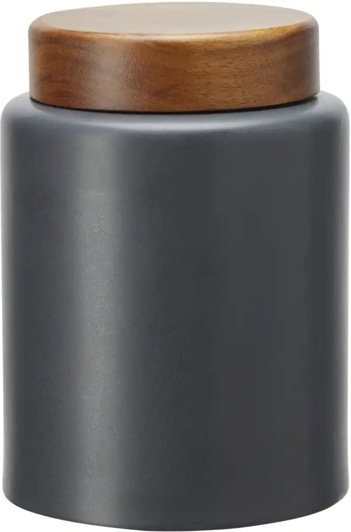 Thumbnail - KHG Aufbewahrungsdose ¦ grau ¦ Steinzeug/Steingut ¦ Maße (cm): H: 16 Ø: 11.5 Küchenzubehör & Helfer > Küchenhelfer - ...