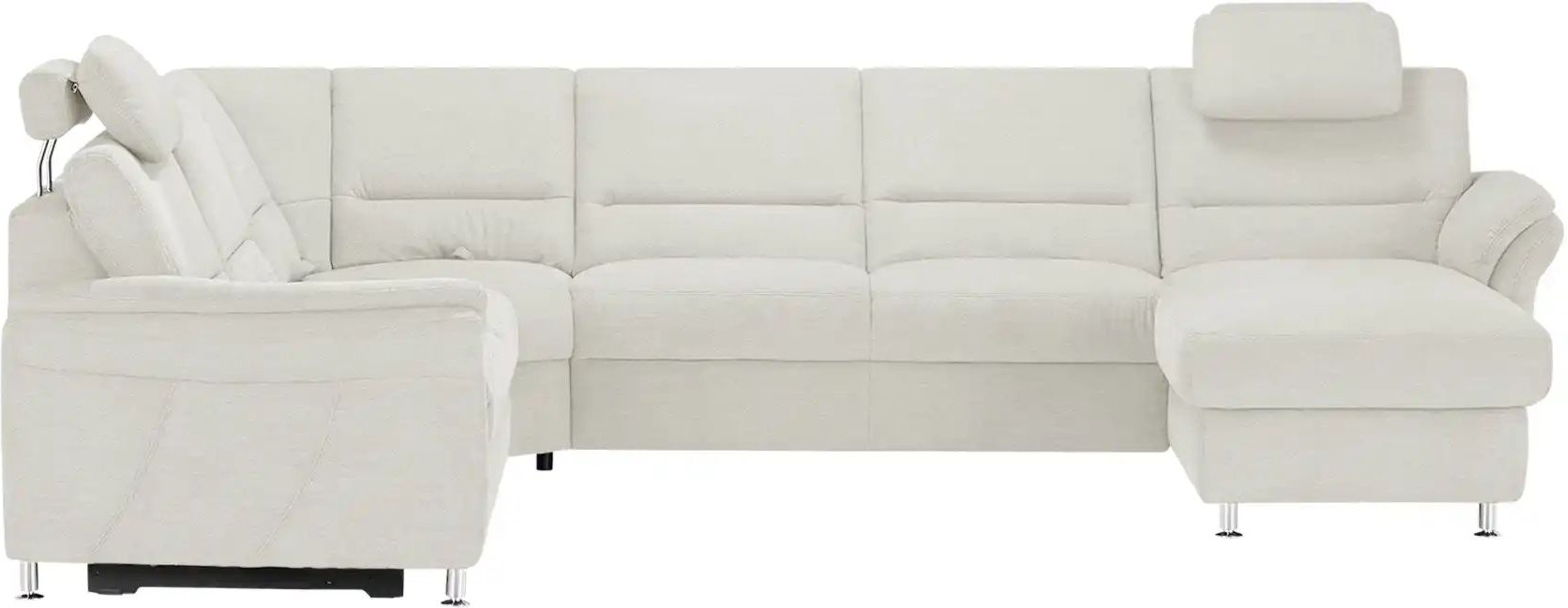 meinSofa Wohnlandschaft Donald ¦ creme ¦ Maße (cm): B: 335 H: 89 T: 262.0 Polstermöbel > Sofas > Wohnlandschaften - Höf...