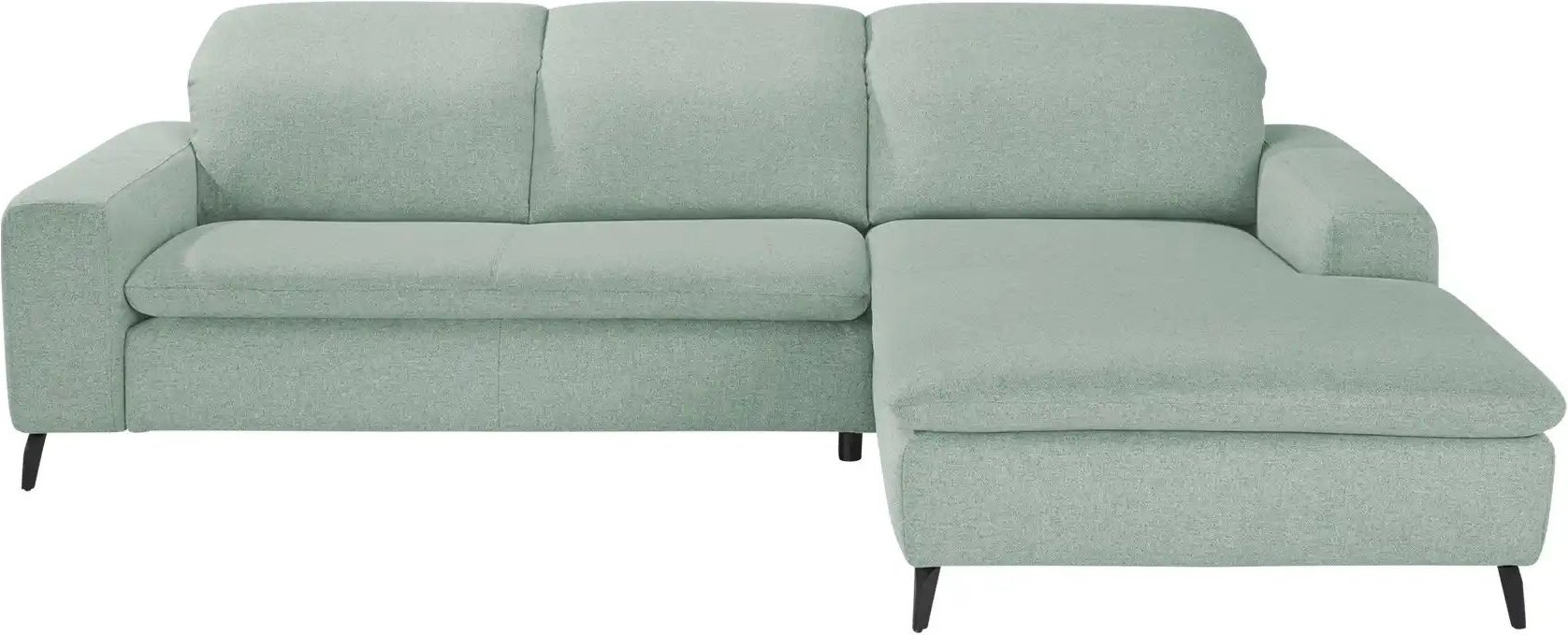 Jette Home Ecksofa aus Flachgewebe Jette Sense ¦ grün ¦ Maße (cm): B: 270 Polstermöbel > Sofas > Ecksofas - Höffner