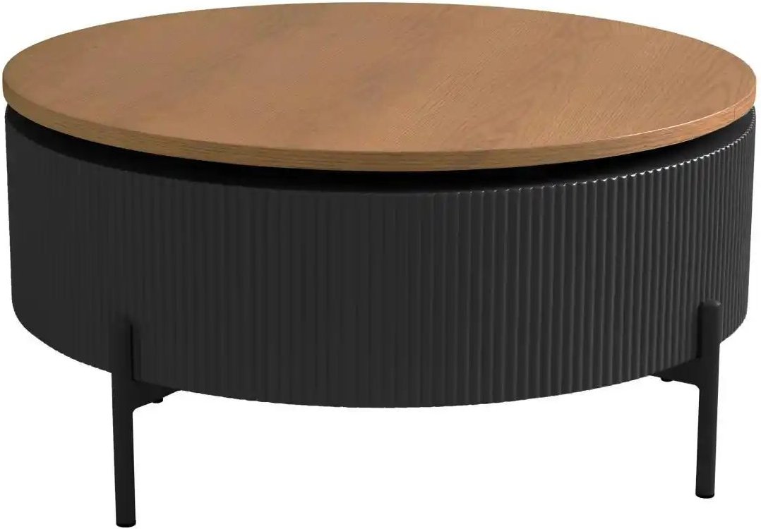 SCHÖNER WOHNEN Kollektion Couchtisch Heroy ¦ holzfarben ¦ Maße (cm): B: 80 H: 40 Tische > Couchtische > Couchtische run...