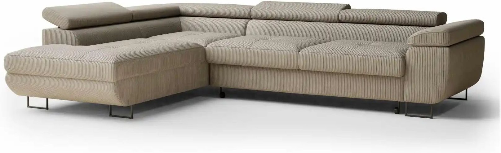 Ecksofa Conrad ¦ beige ¦ Maße (cm): B: 277 H: 100 Polstermöbel > Sofas > Ecksofas - Höffner