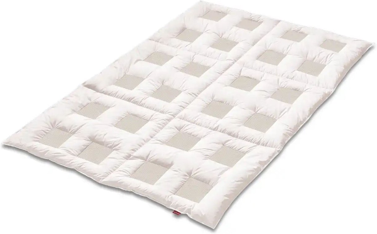 Thumbnail - Kauffmann Sommerdaunen Leicht-Steppbett ¦ weiß ¦ Maße (cm): B: 155 H: 5 Bettwaren > Bettdecken > Sommer-Bettdecken - H...