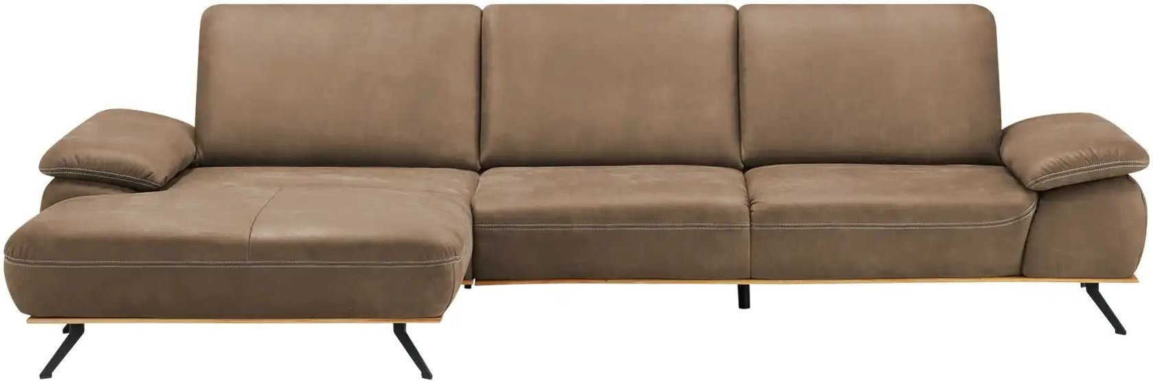 meinSofa Ecksofa Fiona ¦ braun ¦ Maße (cm): B: 322 H: 89 T: 187.0 Polstermöbel > Sofas > Ecksofas - Höffner