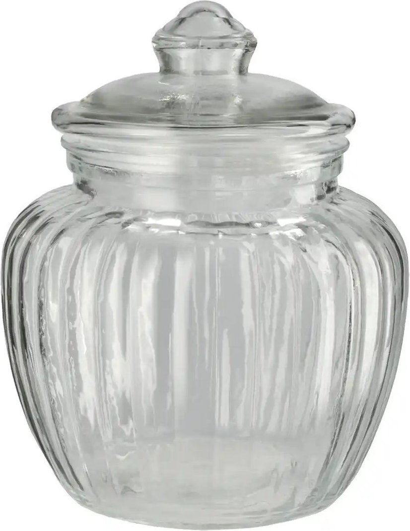 KHG Aufbewahrungsglas ¦ transparent/klar ¦ Maße (cm): H: 18 Ø: 15 Küchenzubehör & Helfer > Küchenhelfer - Höffner