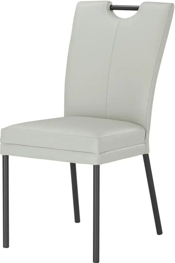 Thumbnail - Wohnwert Polsterstuhl mit Griff Mia ¦ grau ¦ Maße (cm): B: 46 H: 98 T: 58.0 Stühle > Küchenstühle > Polster Küchenstühle...