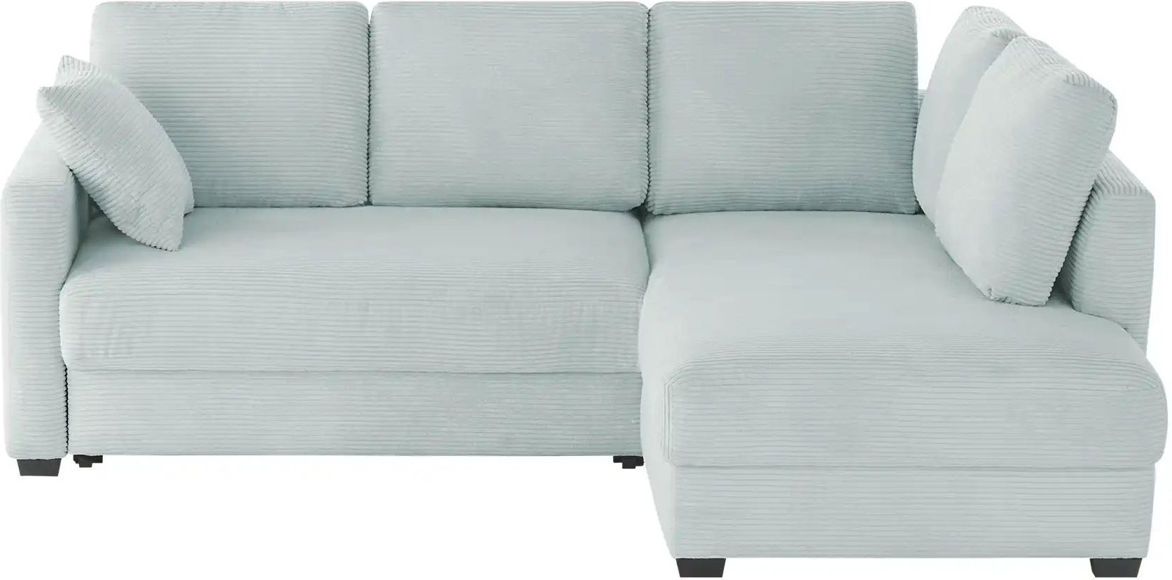 bobb Ecksofa mit Boxspringpolsterung Lisa de Luxe ¦ blau ¦ Maße (cm): B: 235 H: 90 T: 184.0 Polstermöbel > Sofas > Ecks...