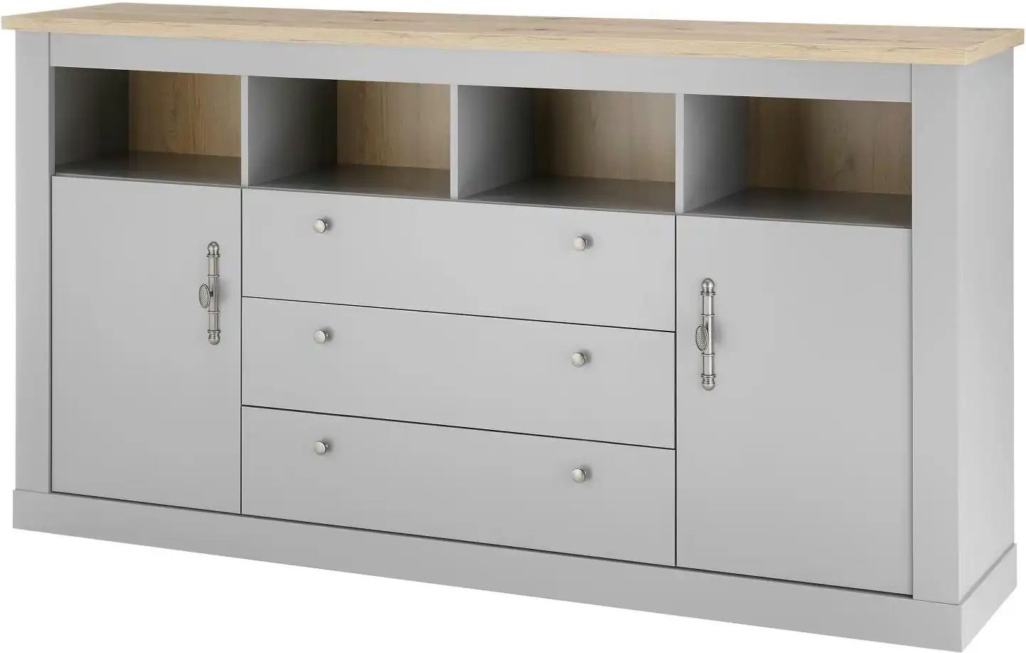 Sideboard Claira ¦ grau ¦ Maße (cm): B: 200 H: 104 T: 44.0 Kommoden & Sideboards > Sideboards - Höffner