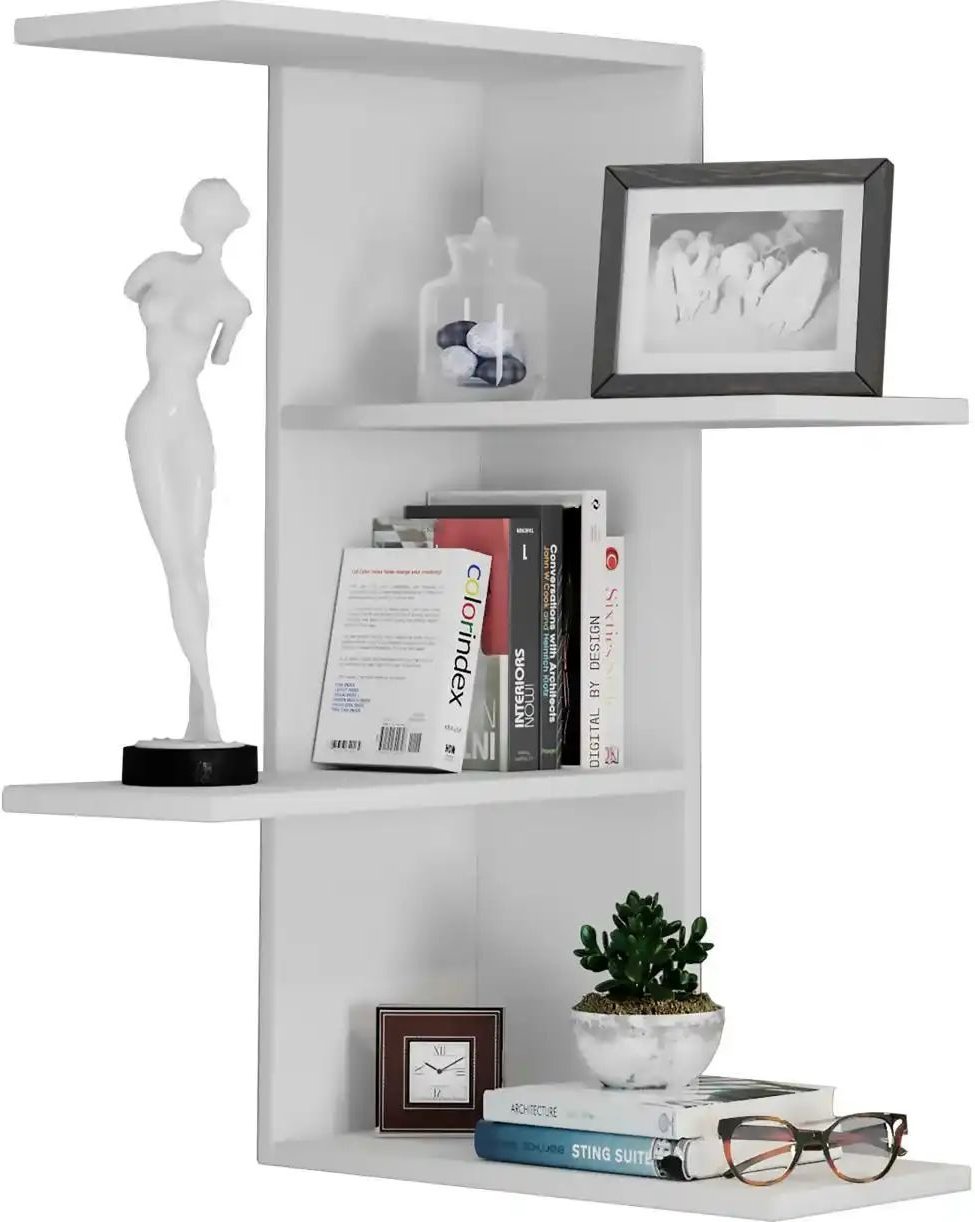 Eckregal Balos ¦ weiß ¦ Maße (cm): B: 45 H: 77 T: 45.0 Regale > Wandregale - Höffner