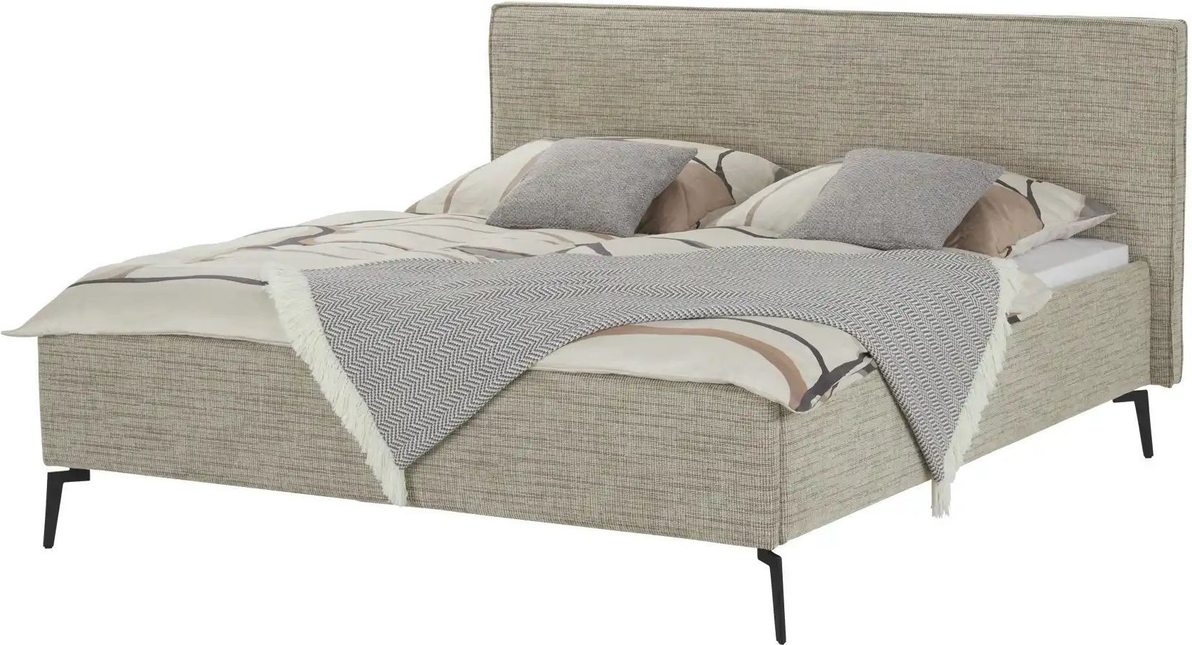 Polsterbettgestell Bettkasten Riva ¦ creme ¦ Maße (cm): B: 205 H: 115 Betten > Polsterbetten - Höffner