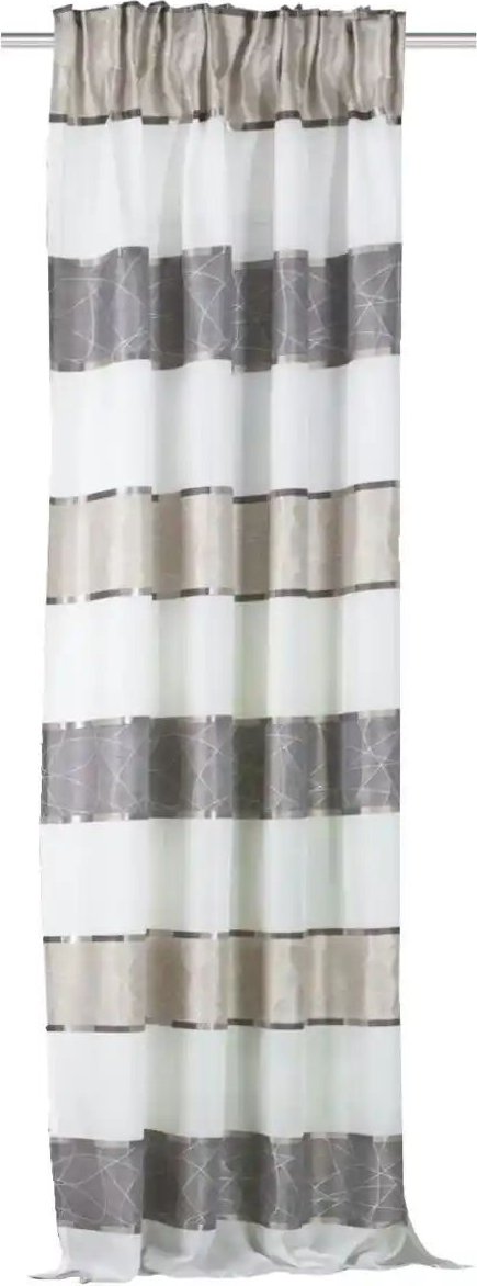 Thumbnail - HOME Wohnideen Kräuselbandschal ¦ grau ¦ Maße (cm): B: 140 Gardinen & Rollos > Gardinen & Vorhänge > Schiebegardinen -...