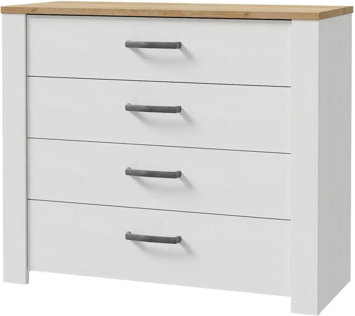 Schubkastenkommode Toneo ¦ weiß ¦ Maße (cm): B: 102 H: 87 T: 42.0 Kommoden & Sideboards > Kommoden - Höffner