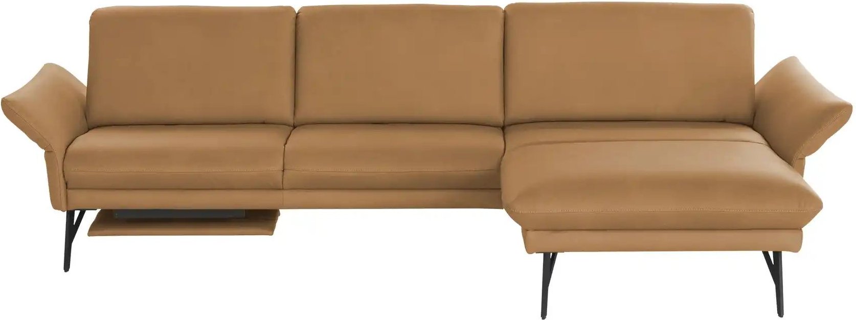 himolla Ecksofa Echtleder 1928 ¦ gelb ¦ Maße (cm): B: 296 H: 85 T: 175.0 Polstermöbel > Sofas > Ecksofas - Höffner