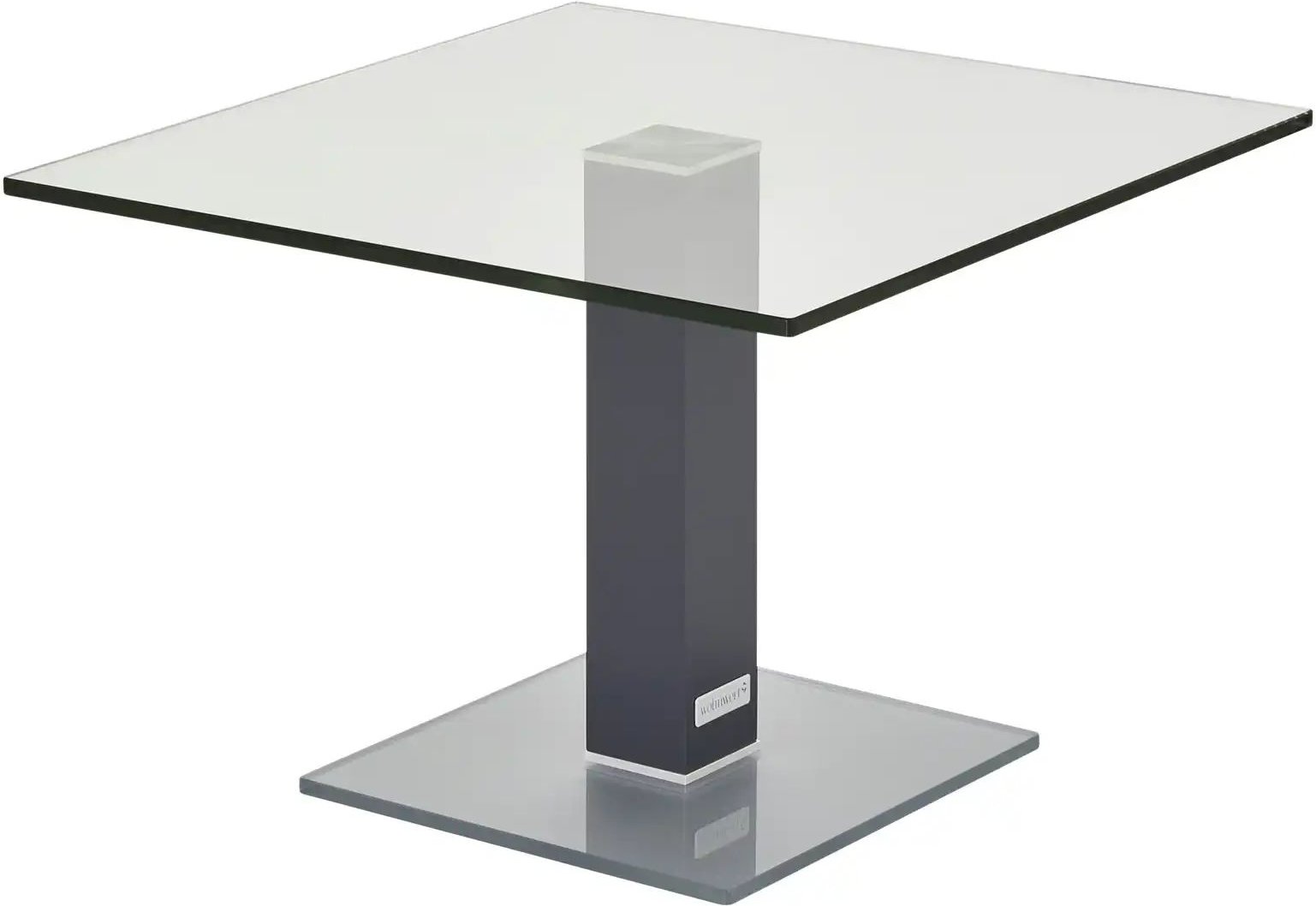 Wohnwert Beistelltisch Quatro ¦ grau ¦ Maße (cm): B: 50 H: 43,5 Tische > Beistelltische > Beistelltische ohne Rollen - ...