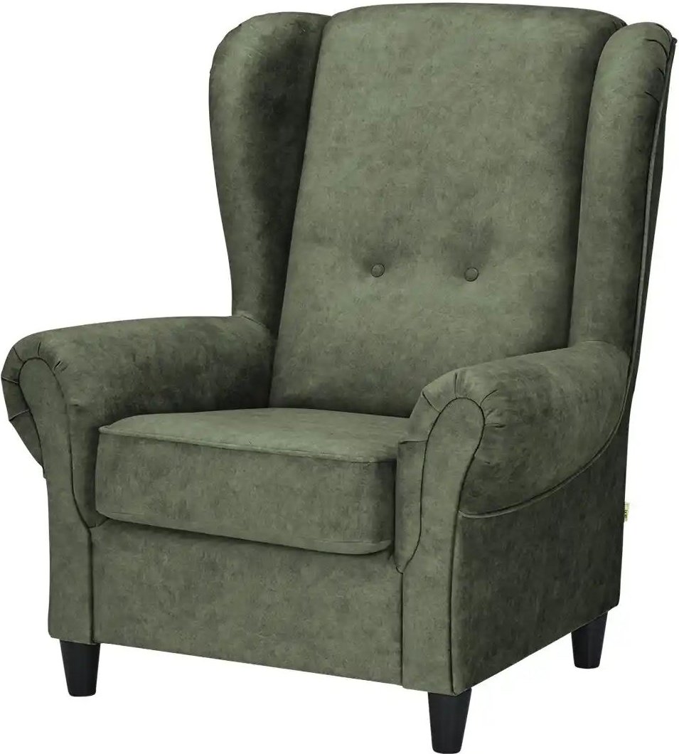 Sessel Kivana ¦ grün ¦ Maße (cm): B: 94 H: 112 T: 94.0 Polstermöbel > Sessel > Ohrensessel - Höffner