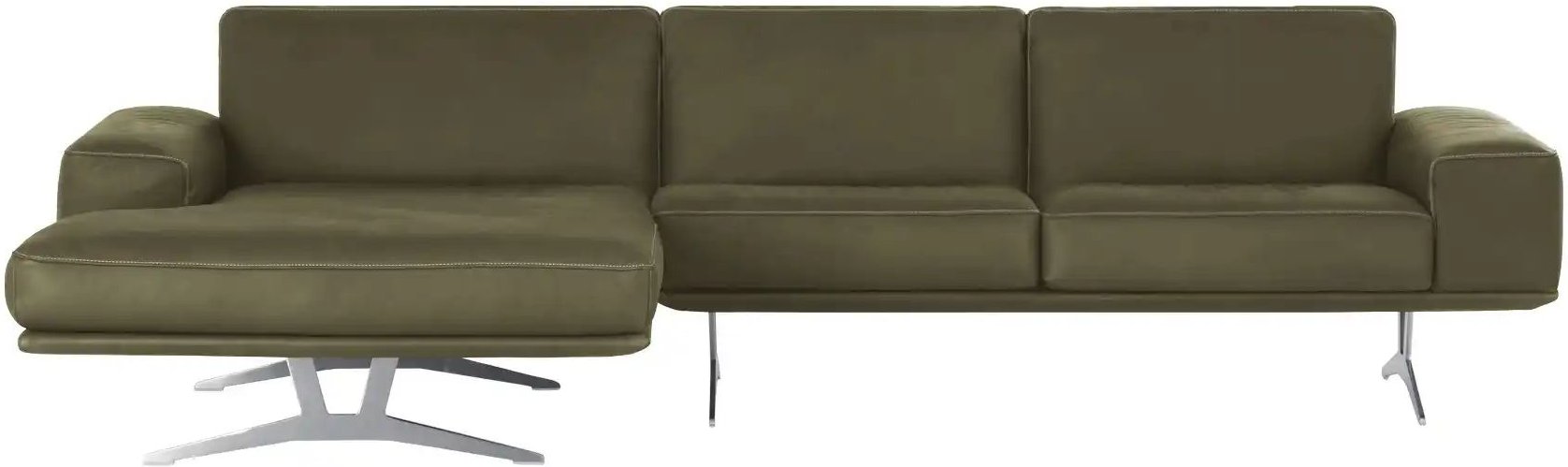 Thumbnail - KOINOR Ecksofa Hiero ¦ grün ¦ Maße (cm): B: 298 H: 80 T: 154.0 Polstermöbel > Sofas > Ecksofas - Höffner