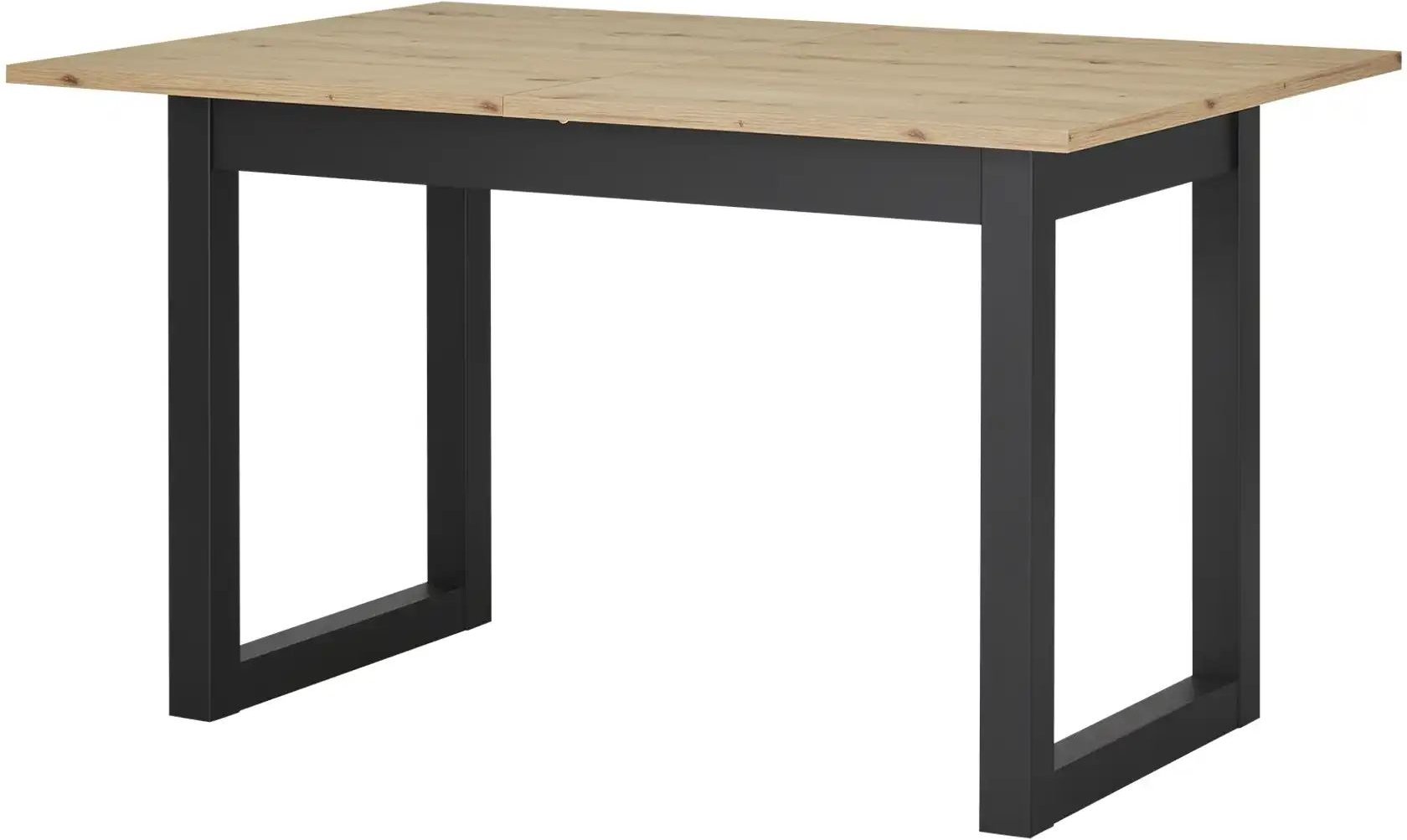 Ausziehbarer Esstisch in verschiedenen Größen Fiano ¦ grau ¦ Maße (cm): B: 80 H: 75 Tische > Esstische > Esstische auszi...