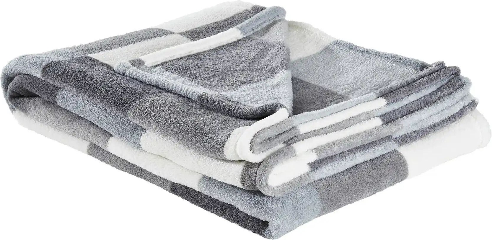 como Coralfleecedecke Emil ¦ grau ¦ Synthetik ¦ Maße (cm): B: 150 Dekokissen & Decken > Kuscheldecken & Wohndecken - Hö...