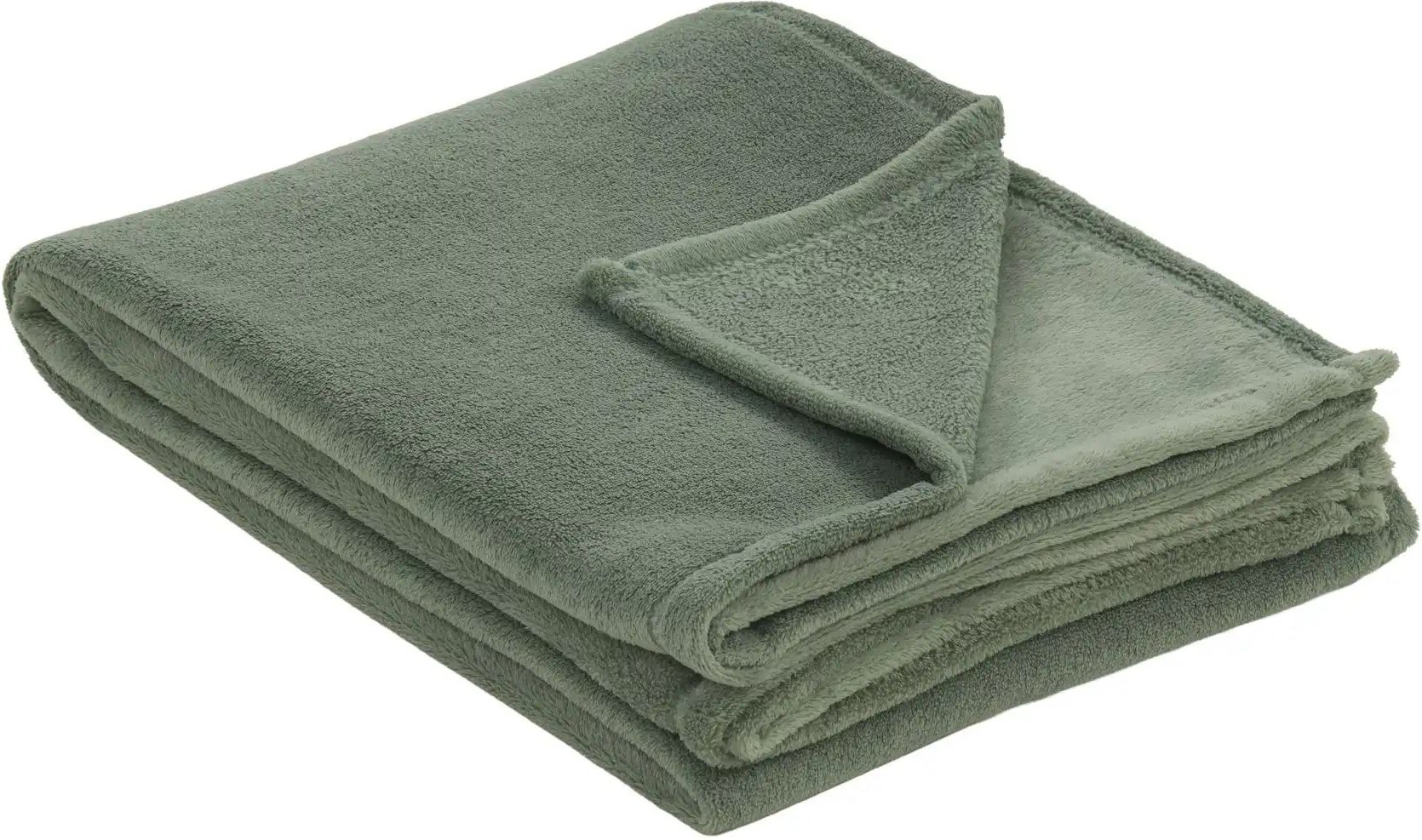 como Coralfleecedecke Emely ¦ grün ¦ Synthetik ¦ Maße (cm): B: 150 Dekokissen & Decken > Kuscheldecken & Wohndecken - H...