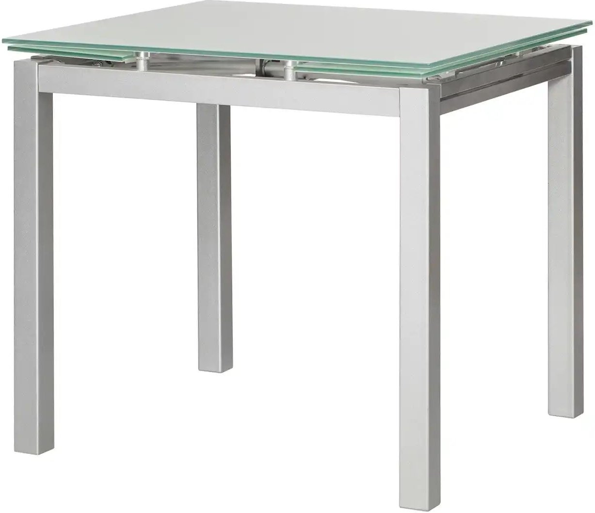 Esstisch ausziehbar  Emanuel ¦ silber ¦ Maße (cm): B: 75 H: 75 Tische > Esstische > Esstische ausziehbar - Höffner