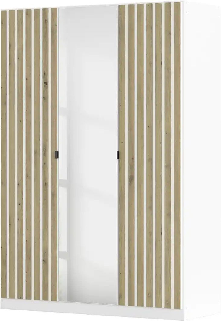 Drehtürenschrank Piove ¦ weiß ¦ Maße (cm): B: 136 H: 197 T: 54.0 Schränke > Kleiderschränke > Drehtürenschränke - Höffn...