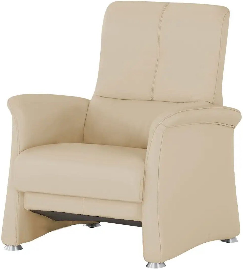 himolla Ledersessel  6001 ¦ beige ¦ Maße (cm): B: 81 T: 86.0 Polstermöbel > Sessel > Fernsehsessel - Höffner