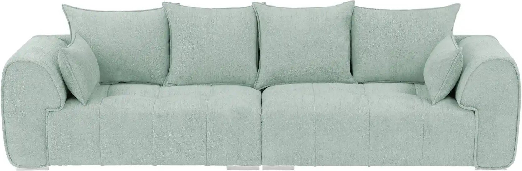 uno Big Sofa London ¦ grün ¦ Maße (cm): B: 316 H: 72 T: 112.0 Polstermöbel > Sofas > 3-Sitzer - Höffner