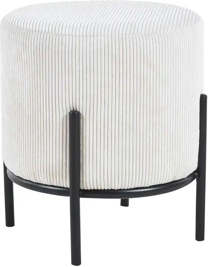 Thumbnail - Hocker Cord Dejan ¦ beige Ø: 35 Polstermöbel > Hocker - Höffner