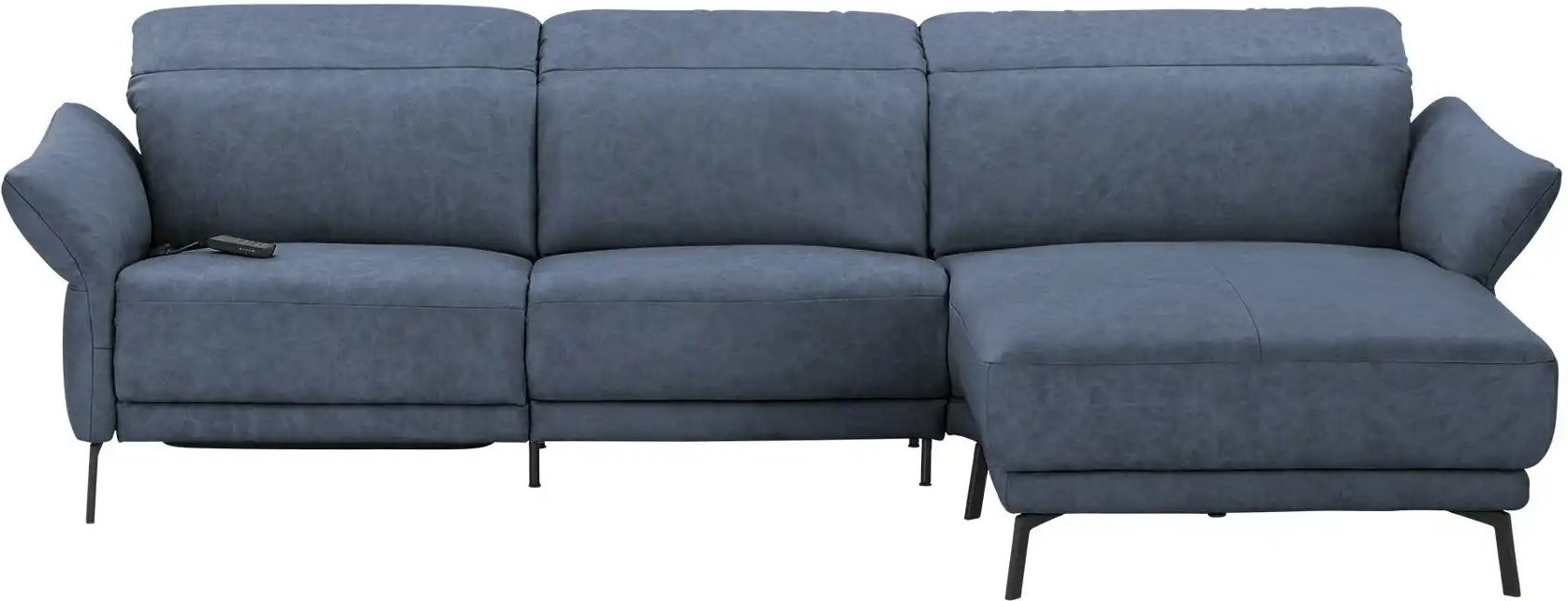 Wohnwert Ecksofa Leder Bellana ¦ blau ¦ Maße (cm): B: 291 H: 101 T: 176.0 Polstermöbel > Sofas > Ecksofas - Höffner