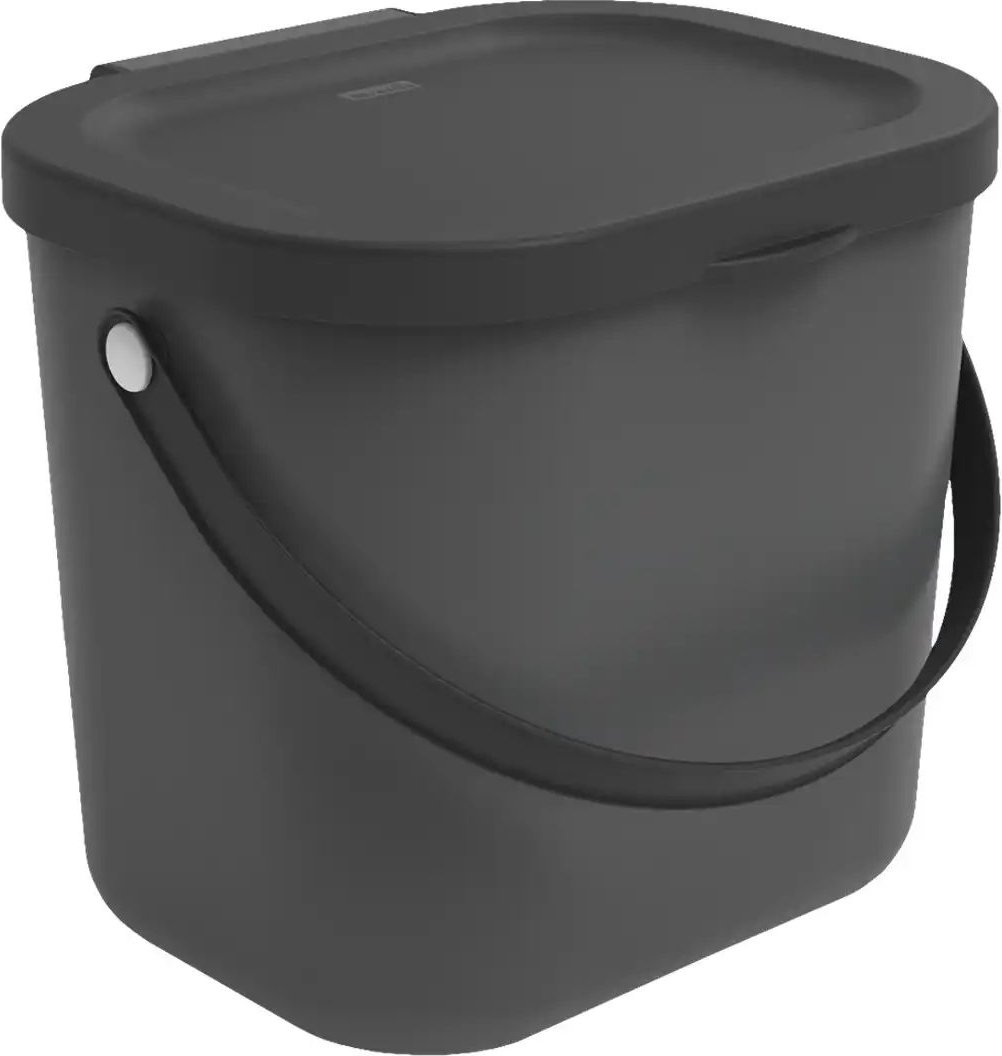 Rotho Müllsystem Albula ¦ grau ¦ Kunststoff ¦ Maße (cm): B: 23,5 H: 20,8 T: 20.0 Küchenzubehör & Helfer > Abfallbehälte...