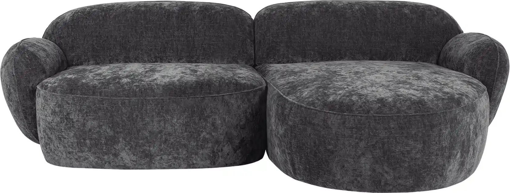 SOHO Ecksofa Bubble ¦ grau ¦ Maße (cm): B: 236 H: 80 T: 164.0 Polstermöbel > Sofas > Ecksofas - Höffner