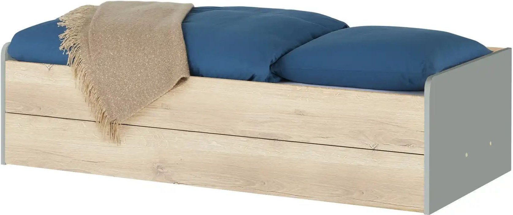 Stauraumbett Grow Up ¦ holzfarben ¦ Maße (cm): B: 97 H: 54,5 Betten > Bettgestelle - Höffner