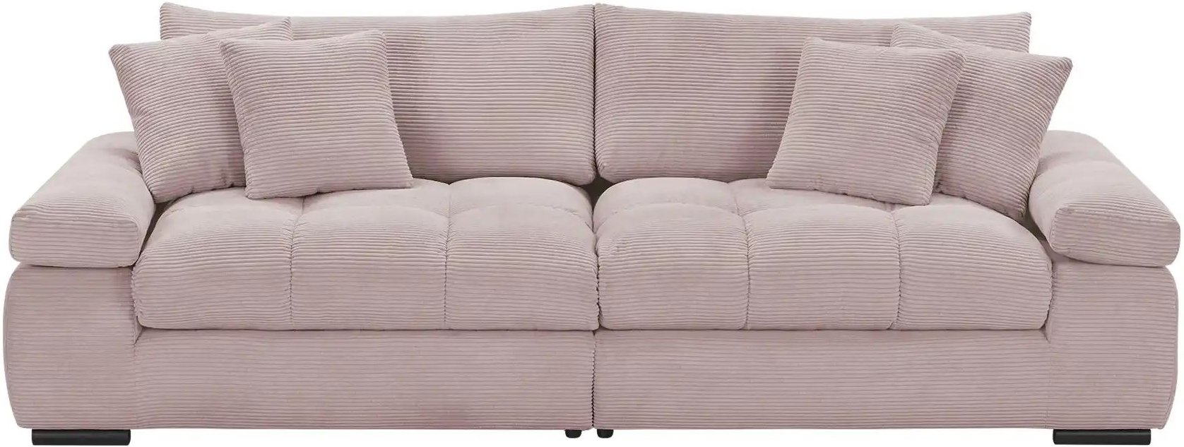 bobb Big Sofa Hella ¦ rosa/pink ¦ Maße (cm): B: 303 H: 96 T: 140.0 Polstermöbel > Sofas > 2-Sitzer - Höffner