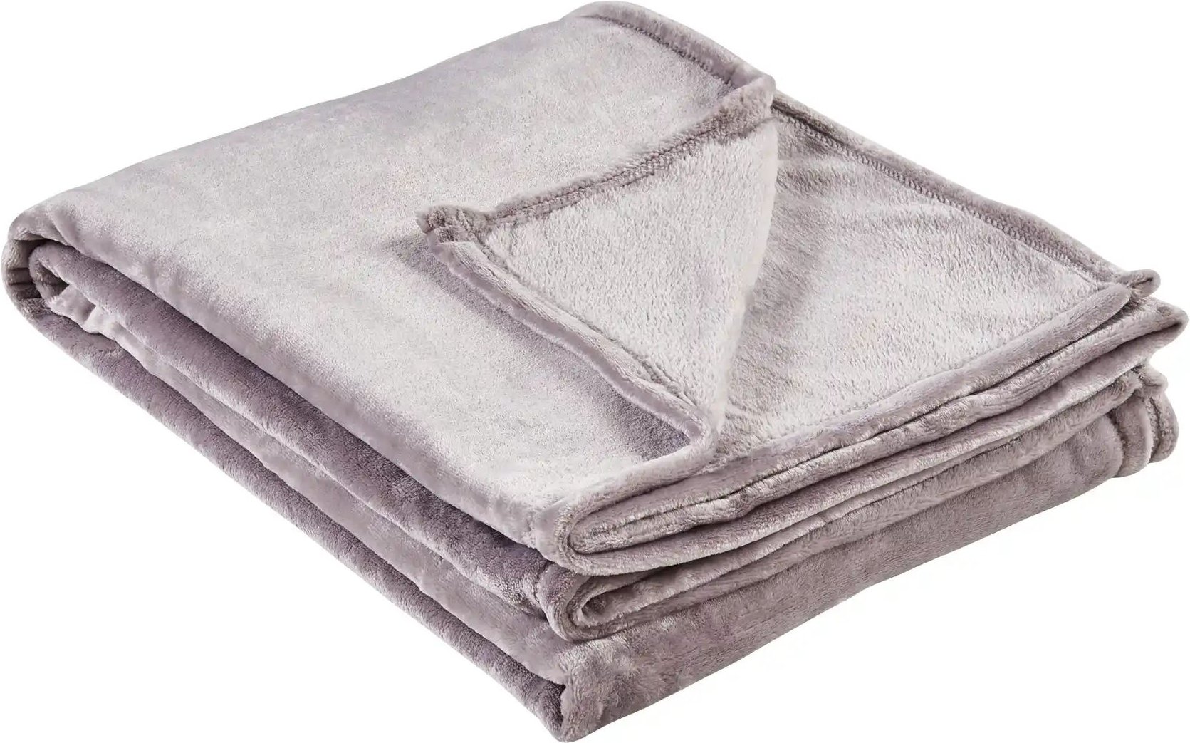 Thumbnail - como Soft Flauschdecke Mirabelle ¦ grau ¦ Synthetik ¦ Maße (cm): B: 150 Dekokissen & Decken > Kuscheldecken & Wohndecke...