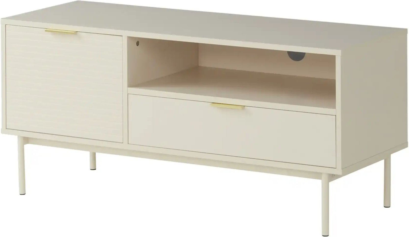 TV-Lowboard Nanno ¦ beige ¦ Maße (cm): B: 110 H: 50 T: 40.0 Kommoden & Sideboards > TV Lowboards - Höffner
