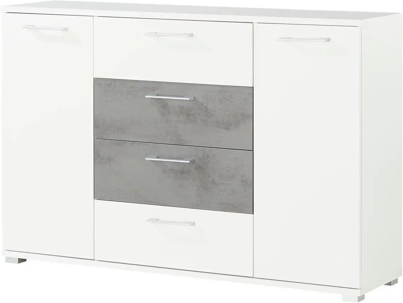 Thumbnail - uno Kommode Allegre ¦ weiß ¦ Maße (cm): B: 146 H: 96 T: 38.0 Kommoden & Sideboards > Kommoden - Höffner