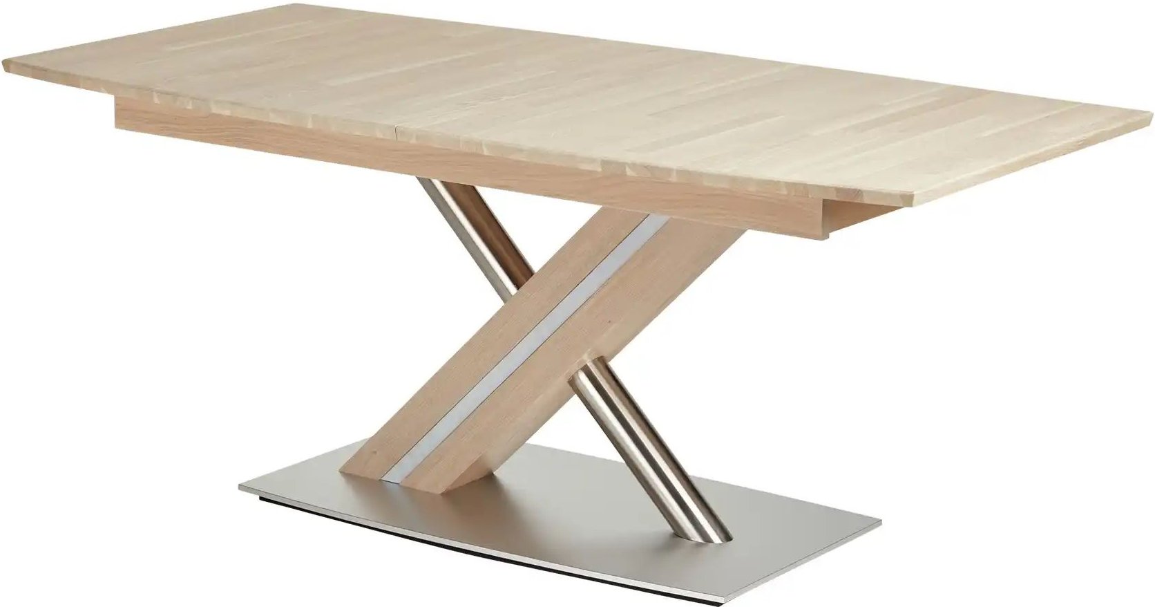 Woodford Säulentisch ausziehbar Tristan ¦ holzfarben ¦ Maße (cm): B: 90 H: 75,5 Tische > Esstische > Esstische massiv - ...